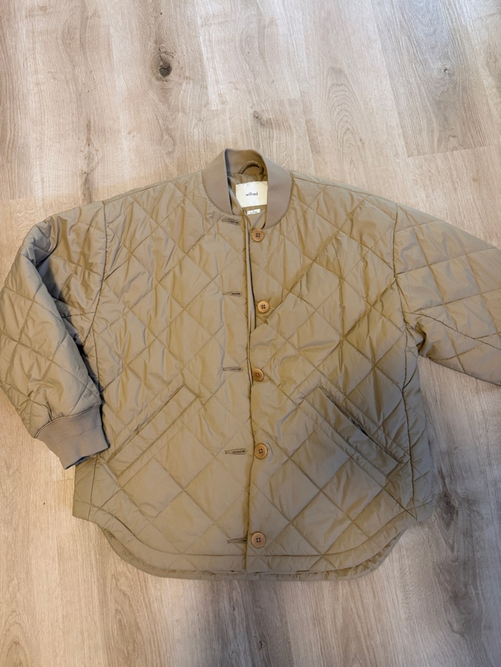 Aritzia Wilfred Pavant Quilted Jacket